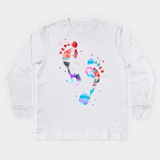 Footprint Kids Long Sleeve T-Shirt